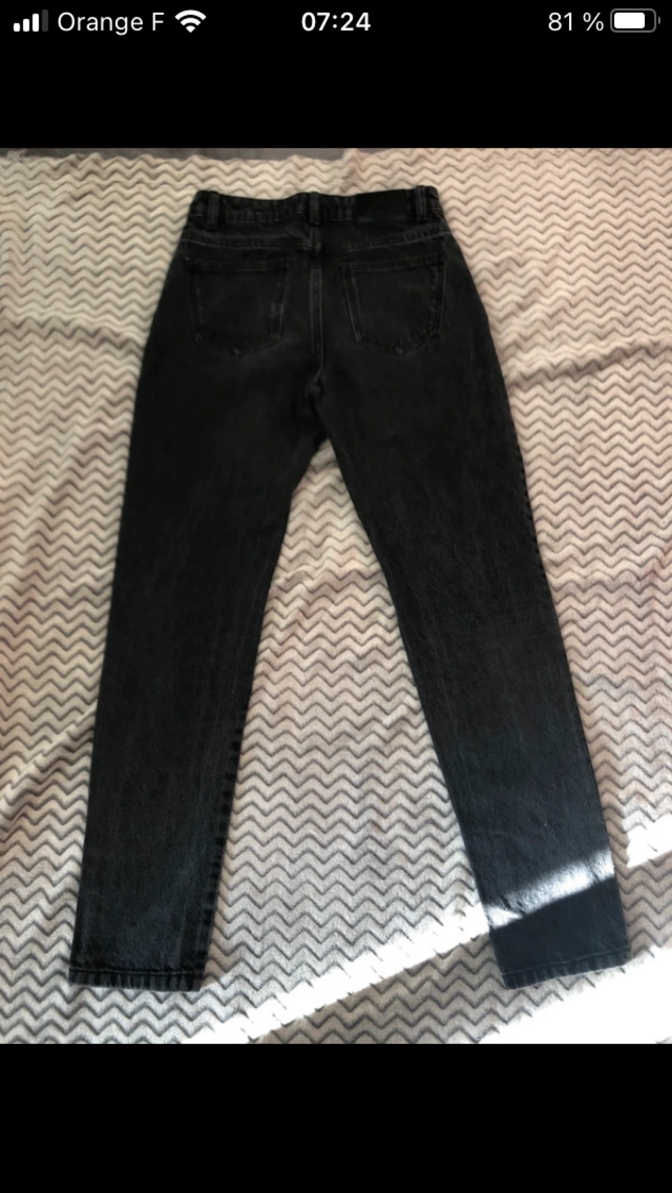 High-waisted jeans Size 32 (12 years) – photo 2